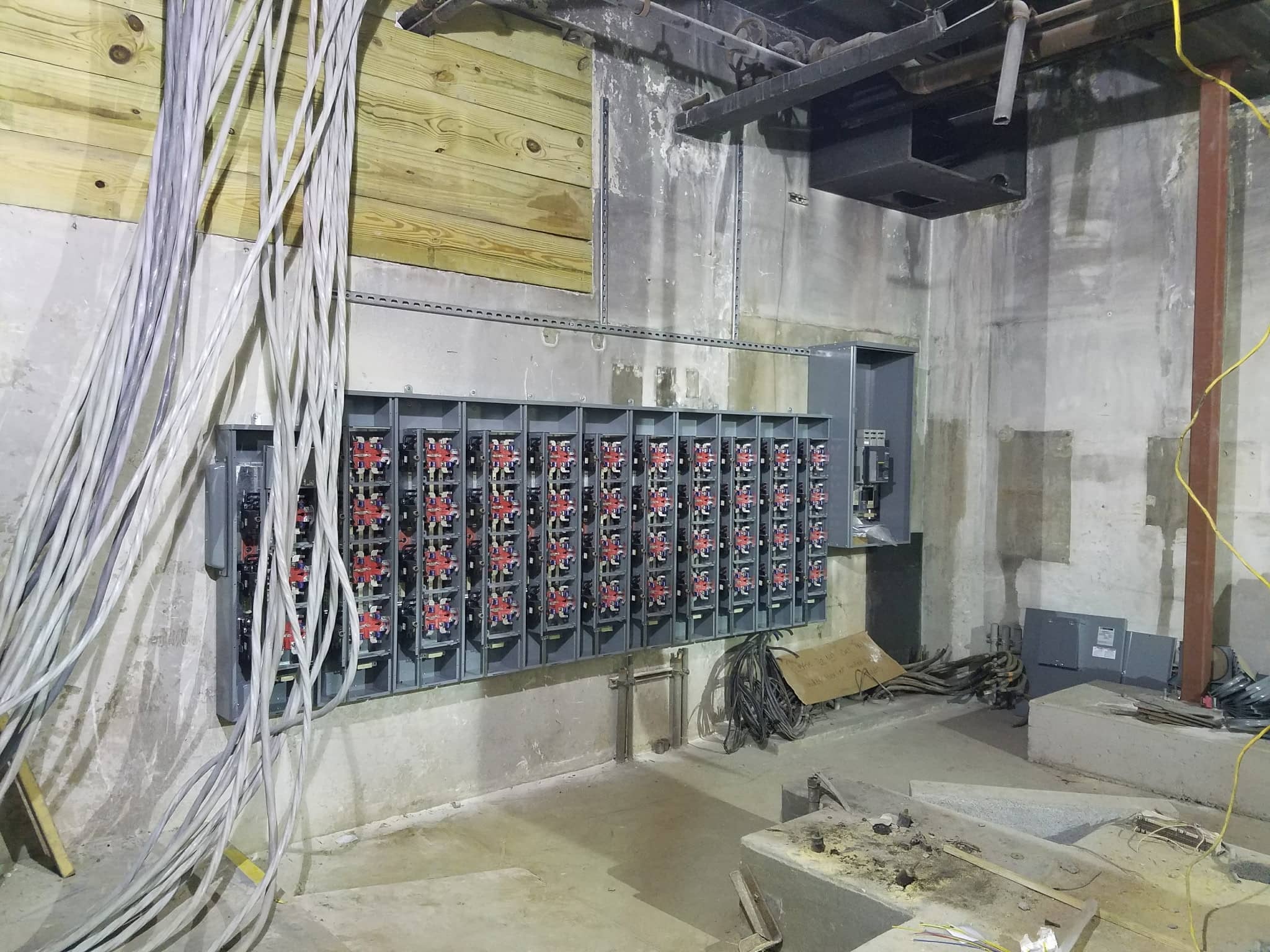 Commercial electrical work by A Hare Above Electric