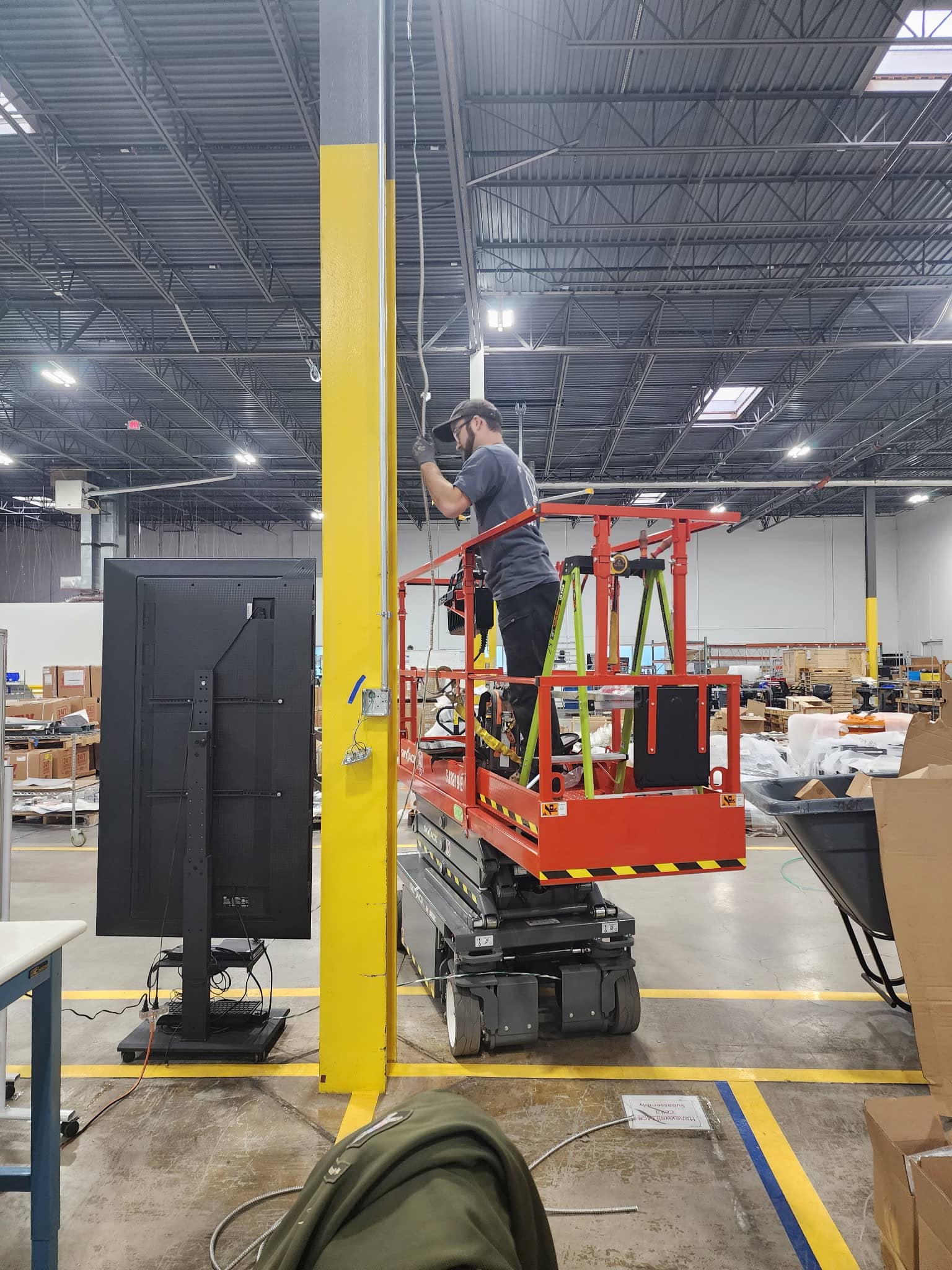Commercial electrical work by A Hare Above Electric