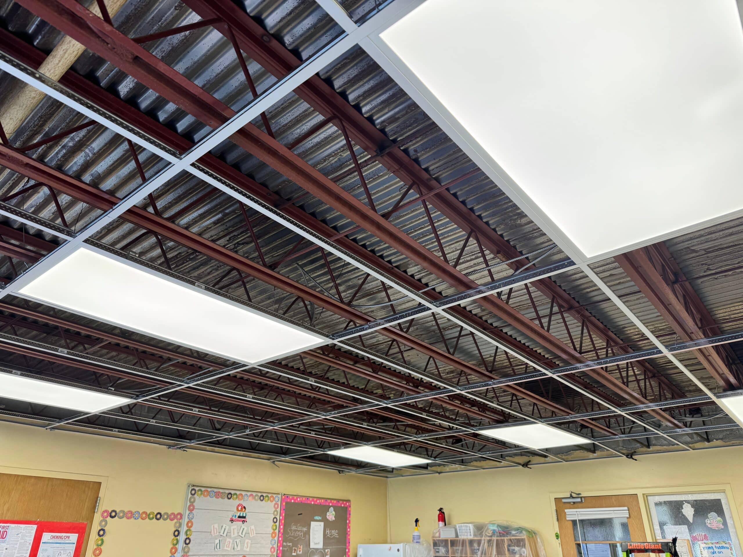 Commercial electrical work by A Hare Above Electric