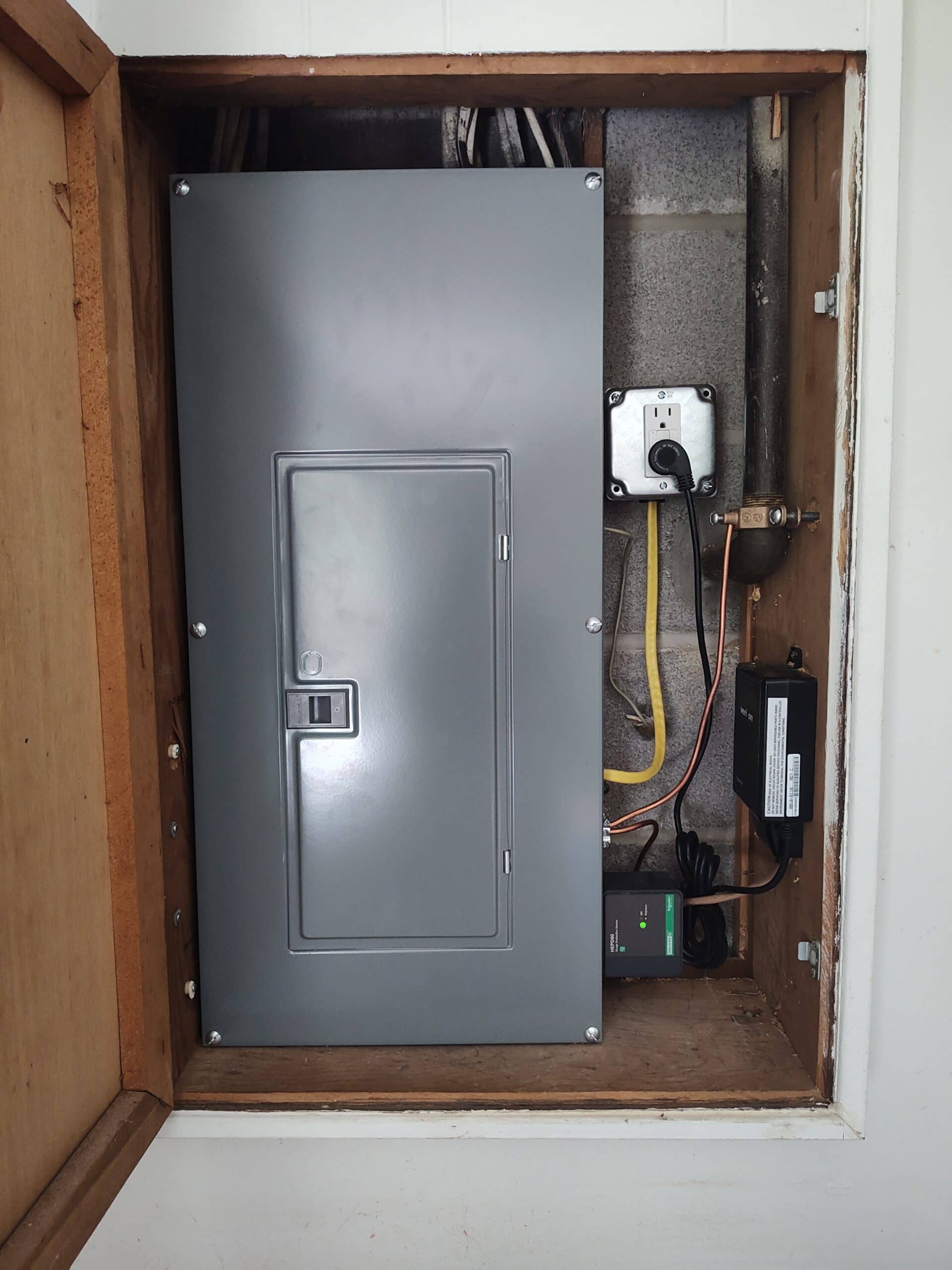Service/Utility electrical work by A Hare Above Electric