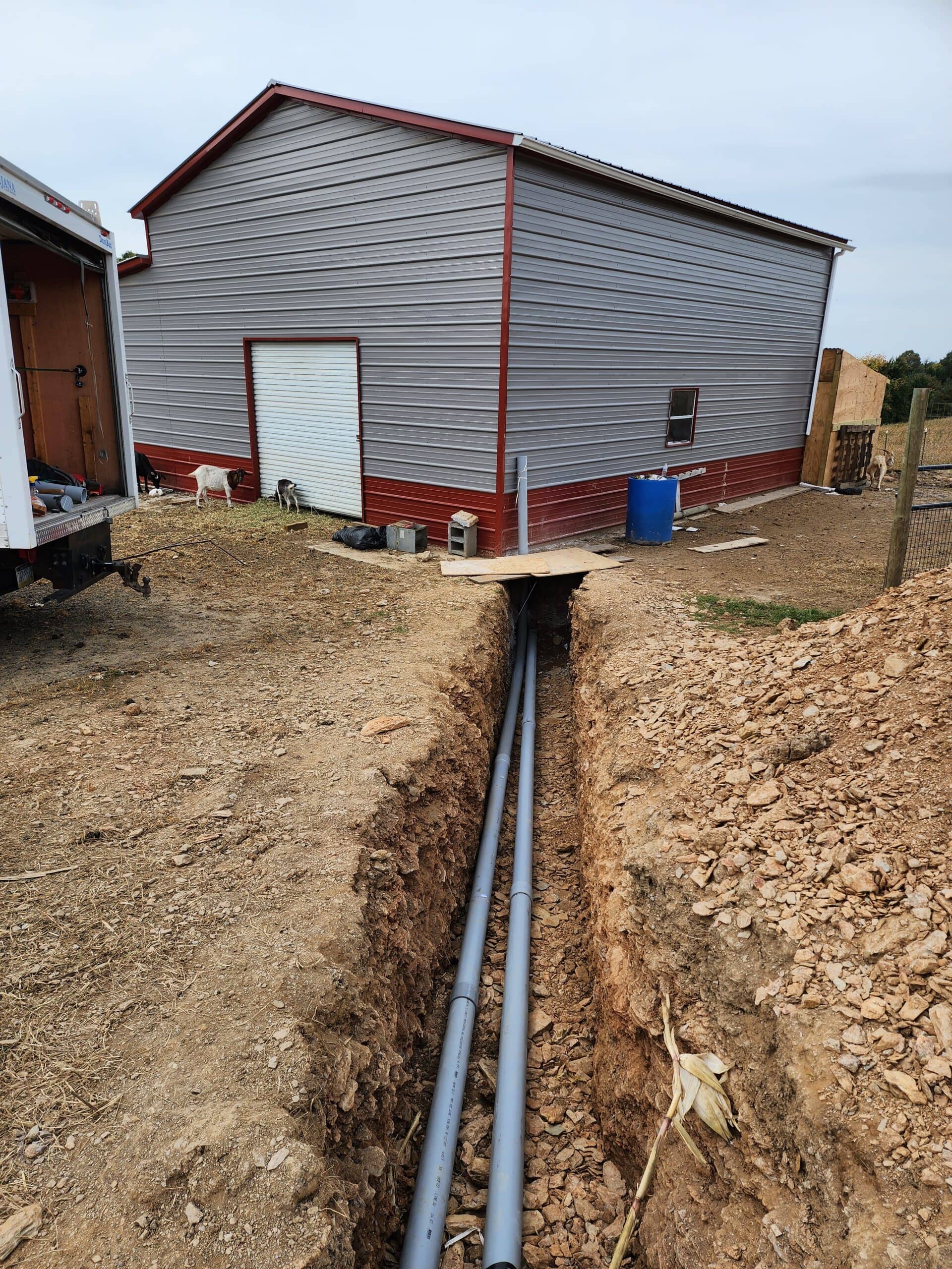 Service/Utility electrical work by A Hare Above Electric