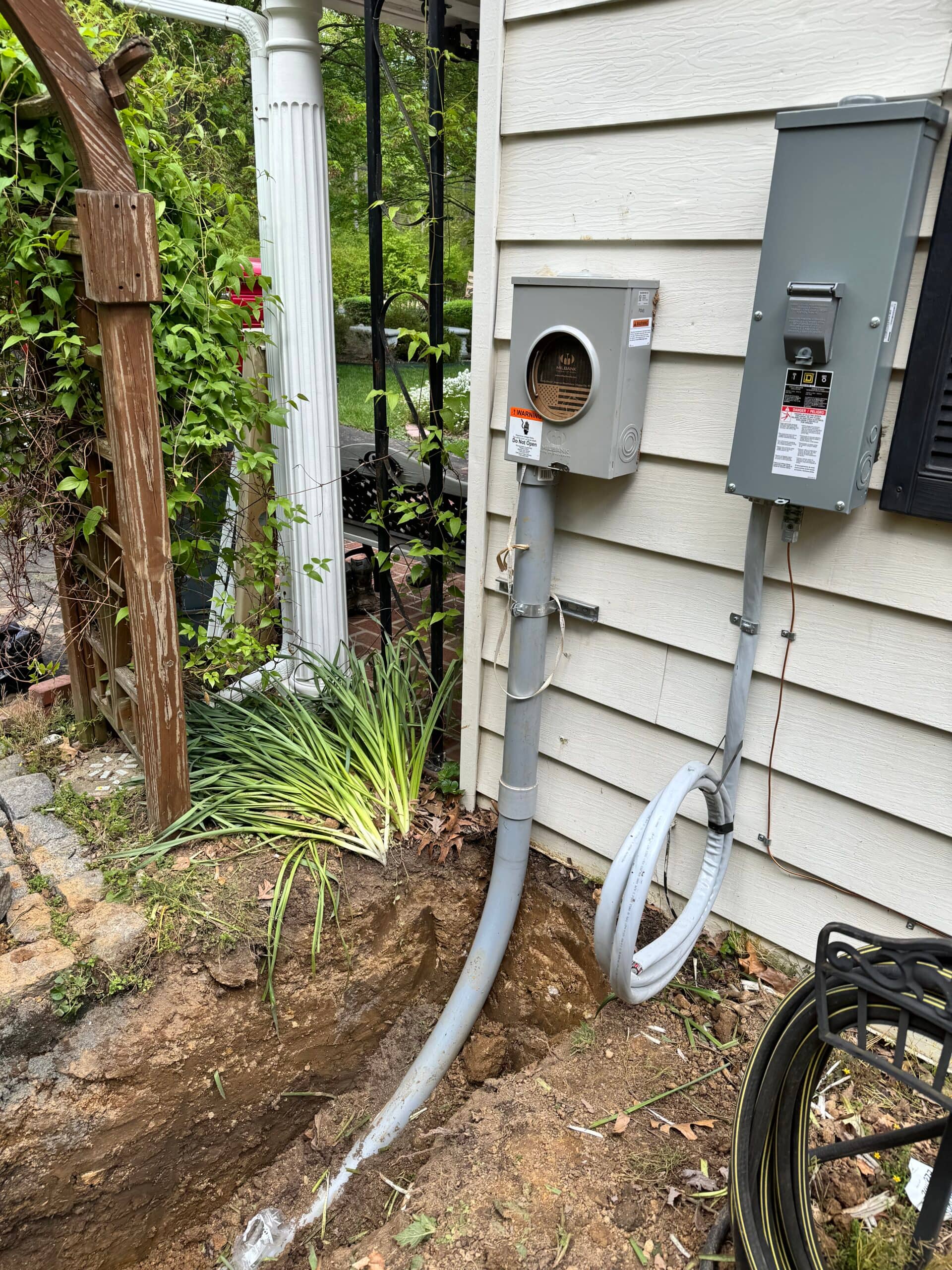 Service/Utility electrical work by A Hare Above Electric